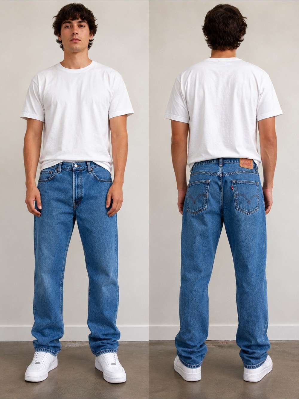 Levi’s 550 Relaxed Fit Jeans Men’s 36x34 Blue Tapered Denim Pants